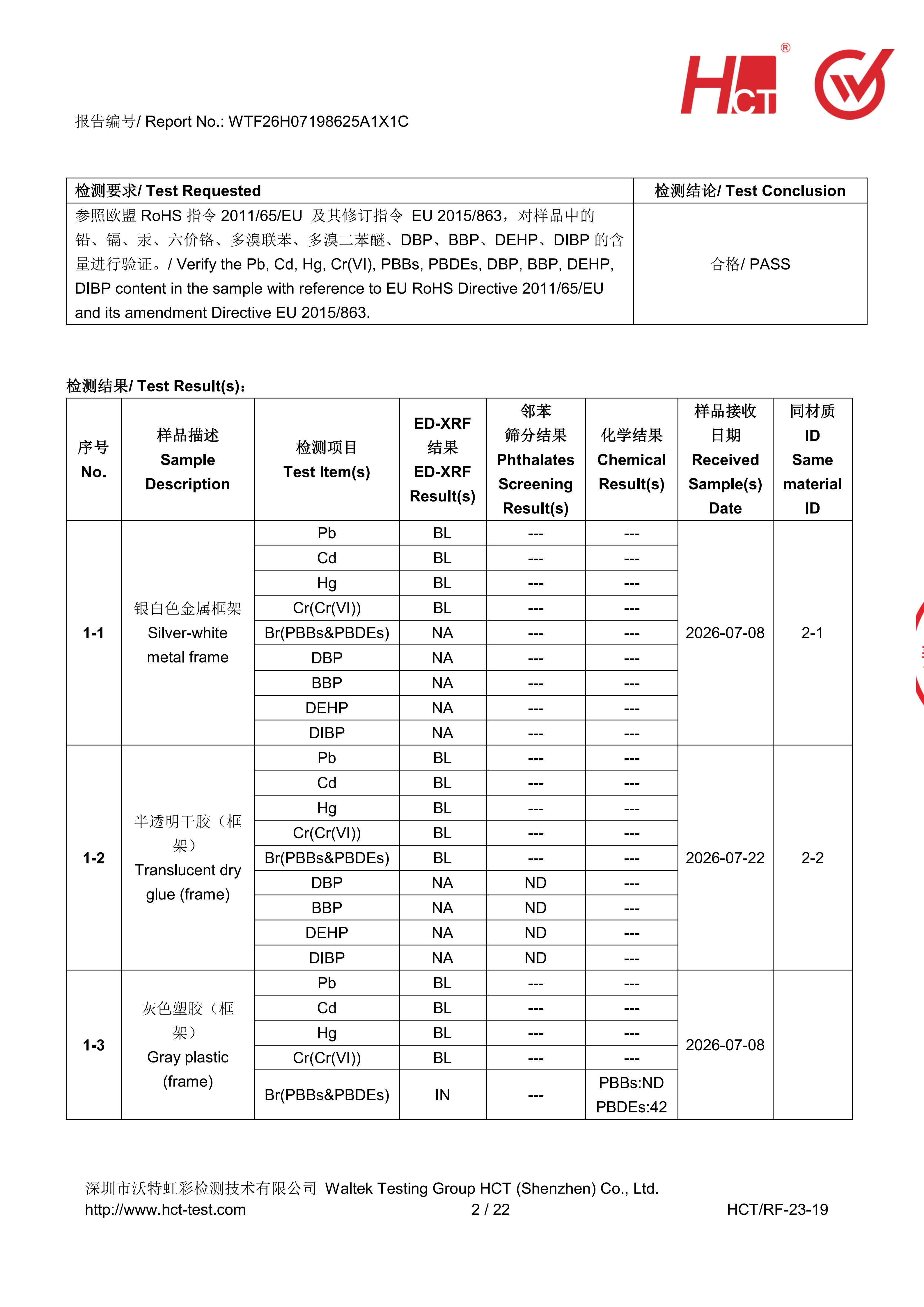 卫浴镜柜带灯镜门RoHS产品认证-01