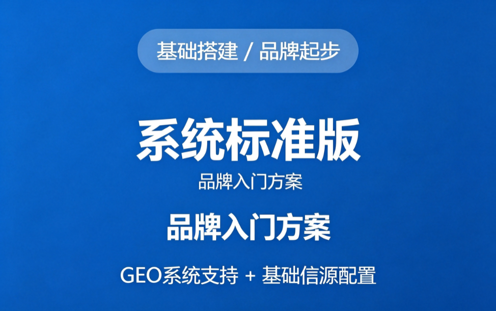 SGEO服务标准版